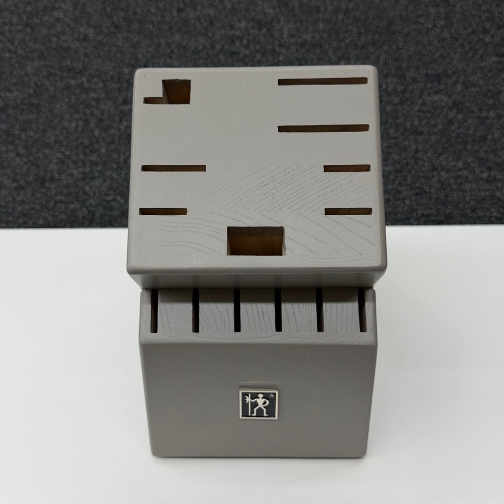 Zwilling J.A. Henckels‎ Grey Wood Knife Block 17631-100 Countertop Storage